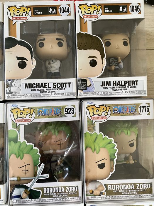 Великий лот Funko Pop 16 шт One Piece The Office My Hero Academia Exclusive