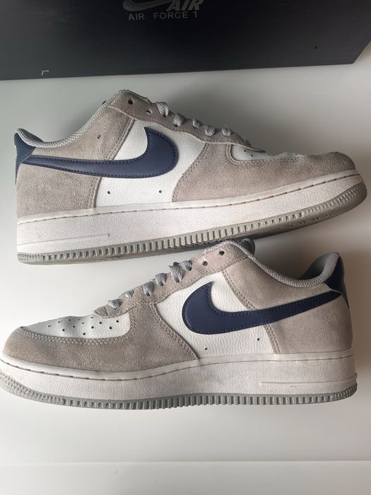 Nike Air Force 1 ‘07 Low Cinza/Azul