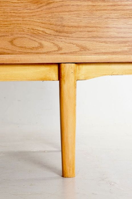 Sideboard | szafka RTV | komoda niska dębowa - Dania lata 90/00