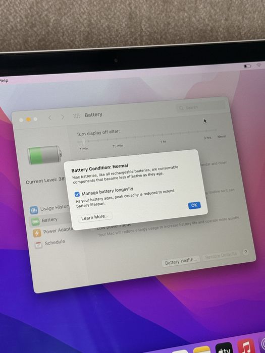 MacBook Air 13” A2179 (2020) Intel i5 1.1 GHz 8 GB RAM 256 GB SSD srebrny