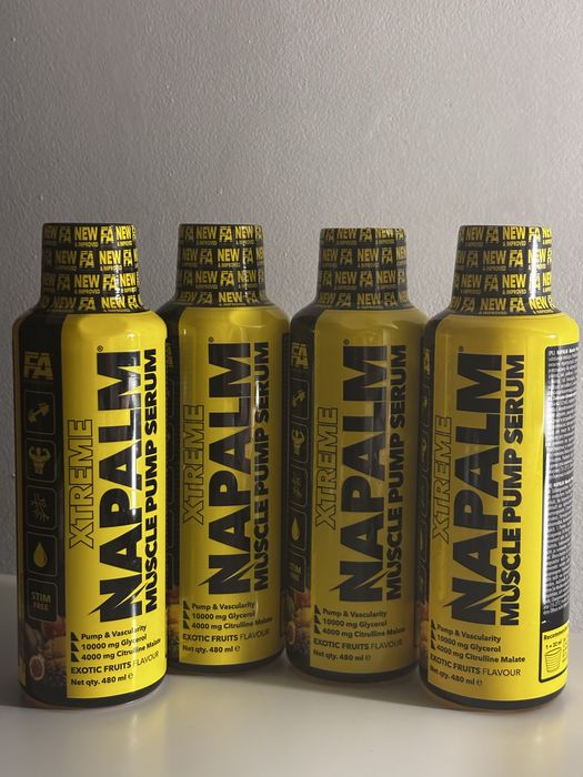 Przedtreningówka Fitness Authority NAPALM Muscle Pump Serum 480 ml FA