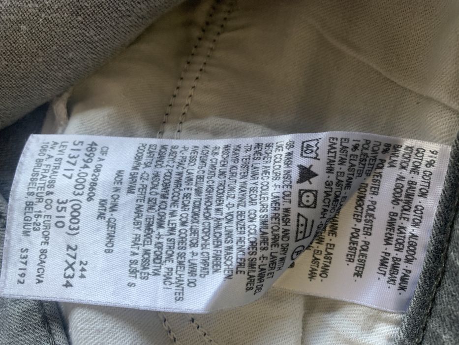 Jeansy męskie Levi’s rozm. 27