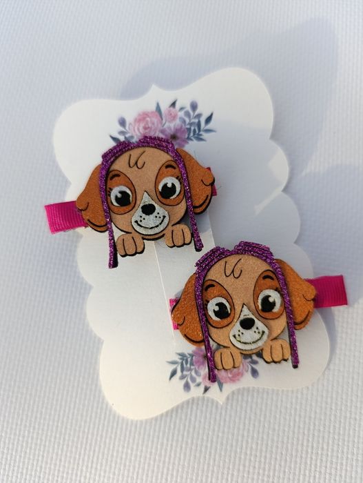 Заколочки Стіч, Скай, Лабубу, Еверест