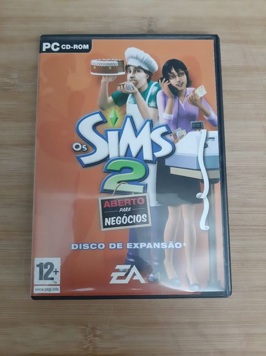 Jogo para PC CD-Rom Os Sims2 aberto para negócios