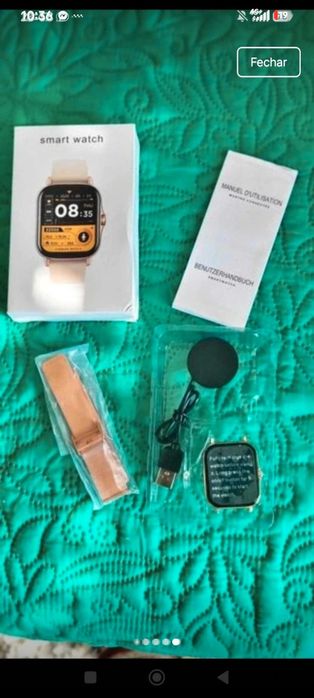 Smart watch H13 NOVO, dourado