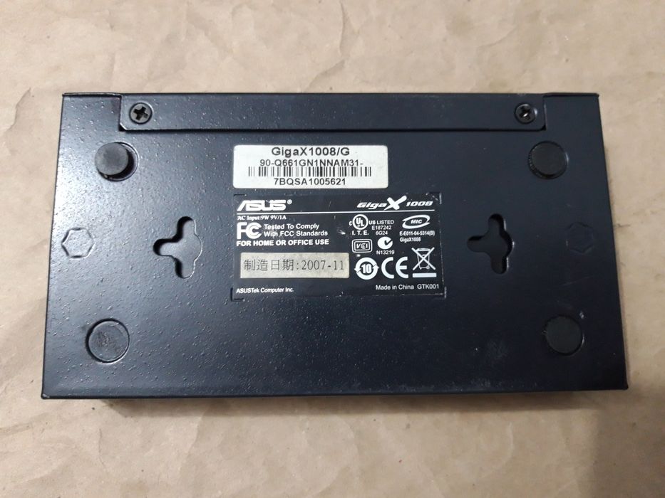 Коммутатор Asus GigaX 1008/G