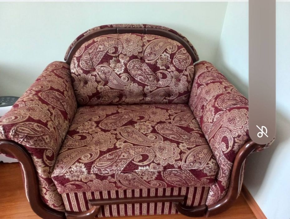 М'які меблі,розкладний диван і крісло ,, Отаман,,