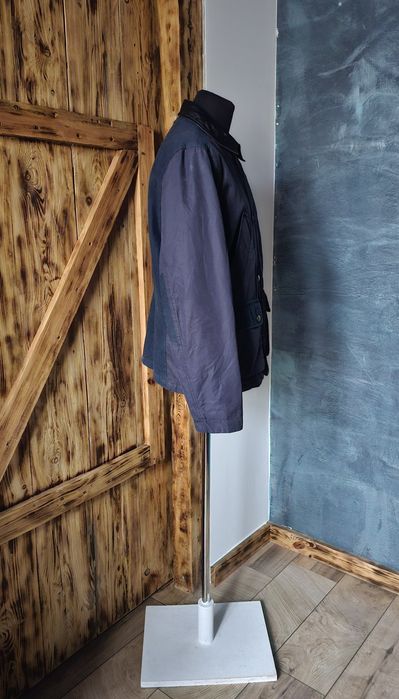 Mango H.E. kurtka męska granatowa field jacket L bawełna