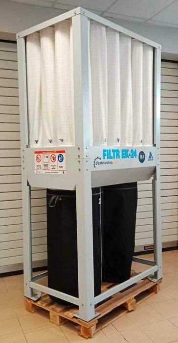 FILTR EK-24/ odciąg trocin o wydajności 4800 m³/h bez wentylatora