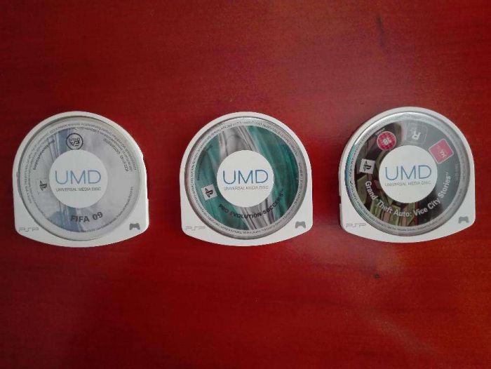 Jogos PSP em funcionamento