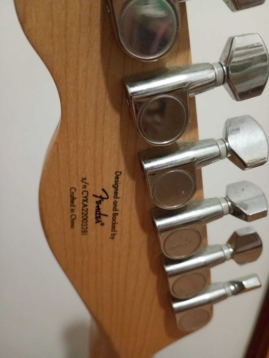 Fender Squier Affinity Deluxe Black Telecsater – Excelente Estado + Suporte