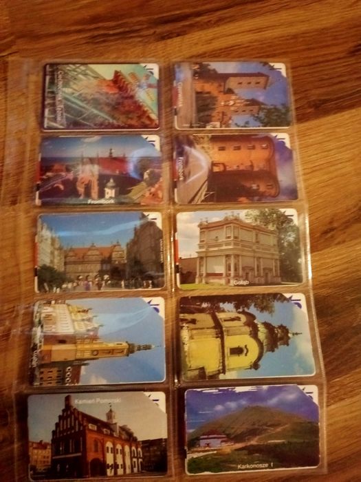 Karty kolekcjonerskie telefoniczne