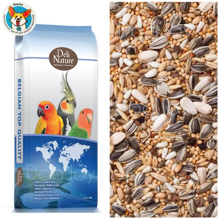 Корм для середніх/великих папуг Deli Nature #57/60/61/64/20/21/22/23