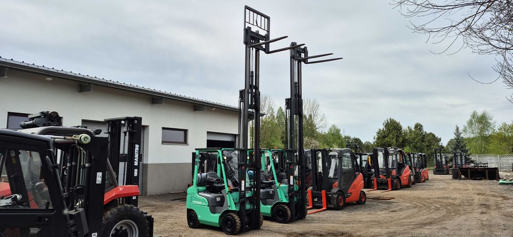 Wózek Widłowy MITSUBISHI FG18/FG20 - Rok 2019 - Triplex 4.70m - Tylko 2070 mth - Stan BDB