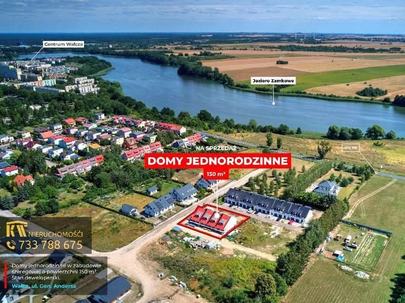 Nowy Energooszczędny Dom Wałcz 150m2 Gen.Andersa Wałcz