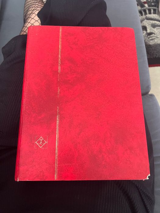 Álbum de selos antigo