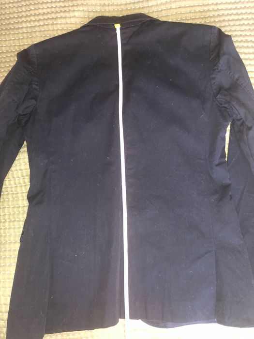 CALVIN KLEIN JEANS młodzieżowa marynarka oryginalna ciemny granat r.12