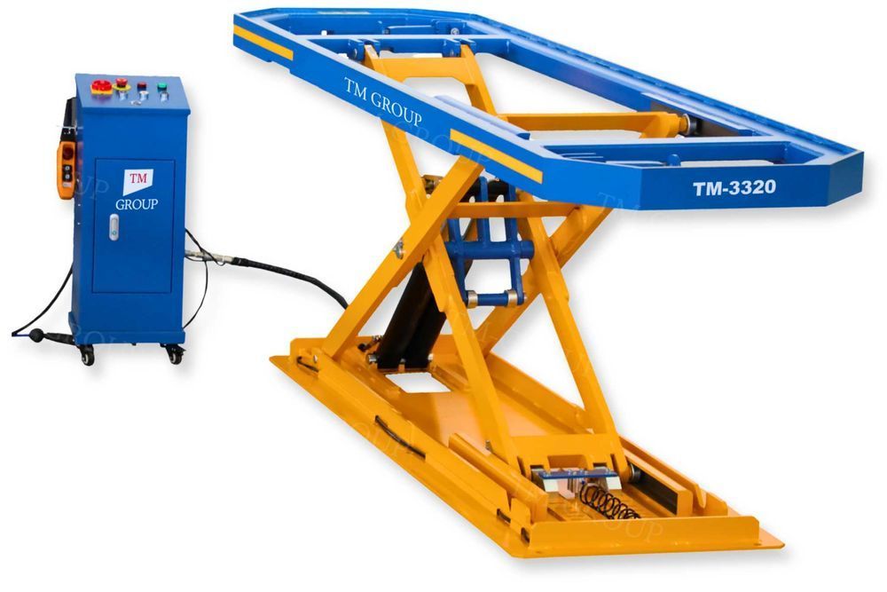 Płyta blacharska, Rama naprawcza na podnośniku 3T TM-GROUP