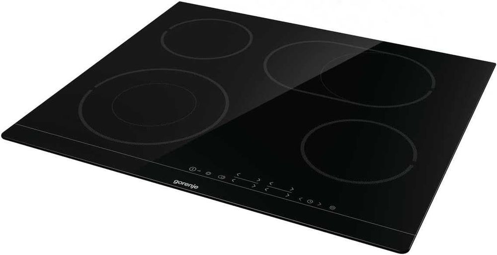 Електрична варильна поверхня Gorenje ECT 643 BSC 60 см Двокругова зона ...