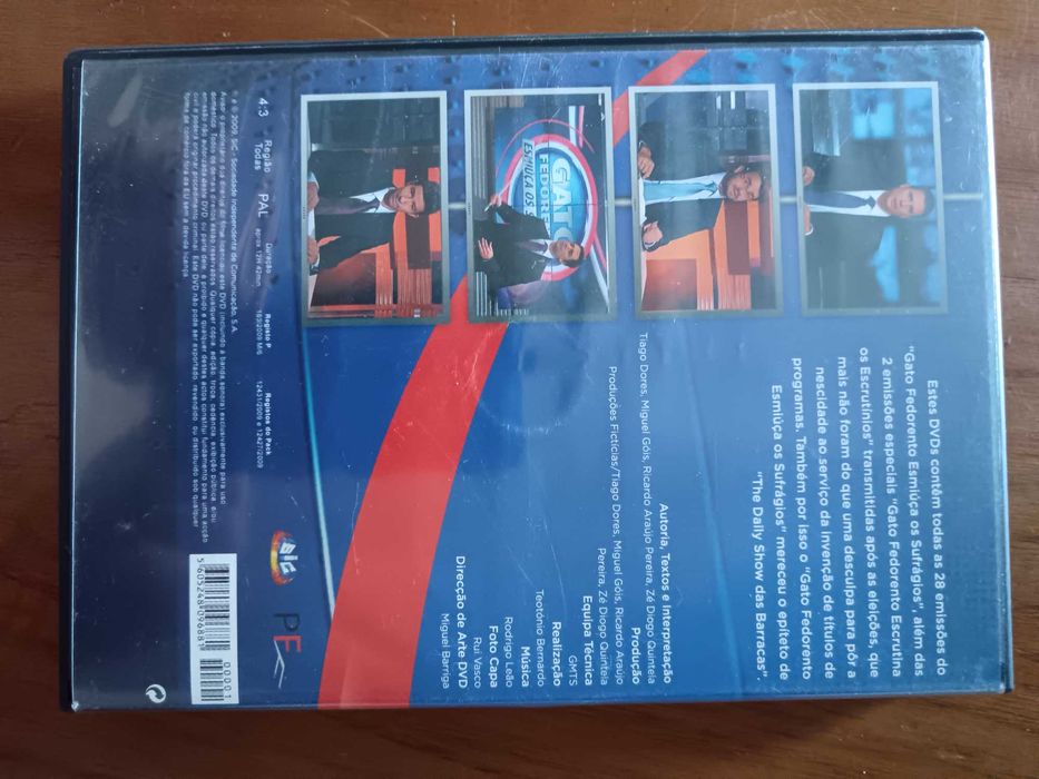 filme dvd original - gato fedorento - edição 3 discos