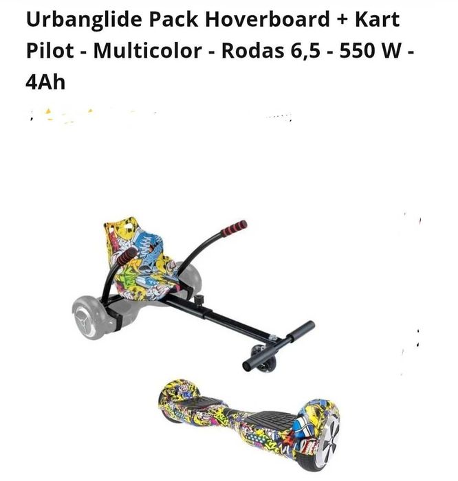 Hoverboard + Kart Pilot