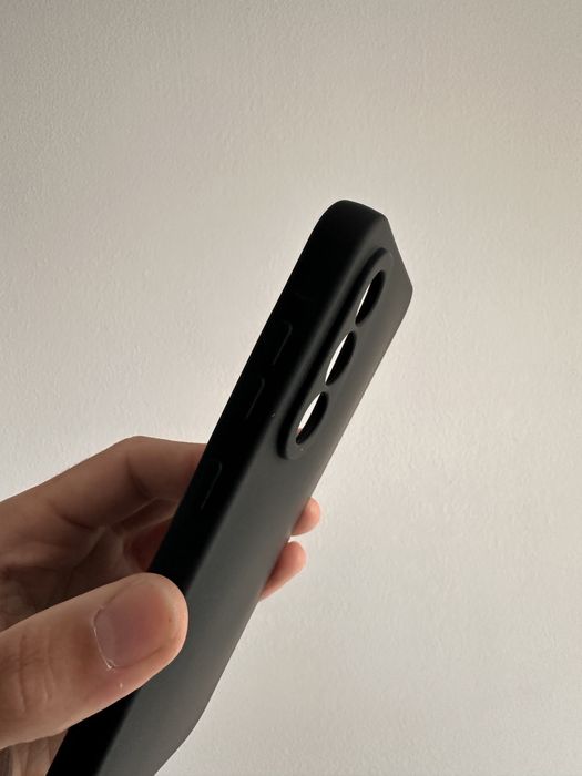 Etui Silicon czarne + SZKŁO hartowane do SAMSUNG GALAXY A56 4G / 5G