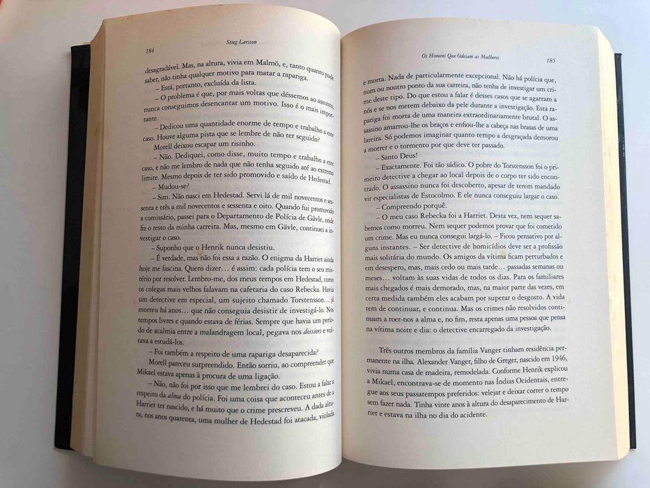 "Os Homens Que Odeiam as Mulheres" de Stieg Larsson (Portes Grátis)