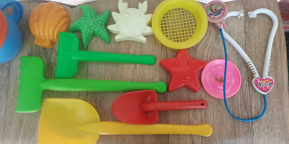 Лопатка граблі пасочки відро