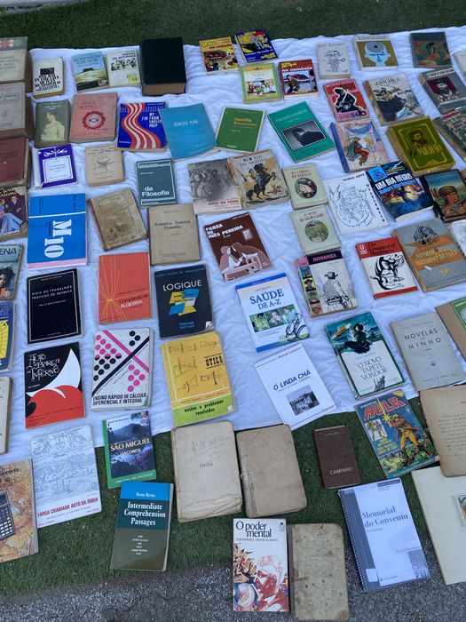 Livros antigos colecao