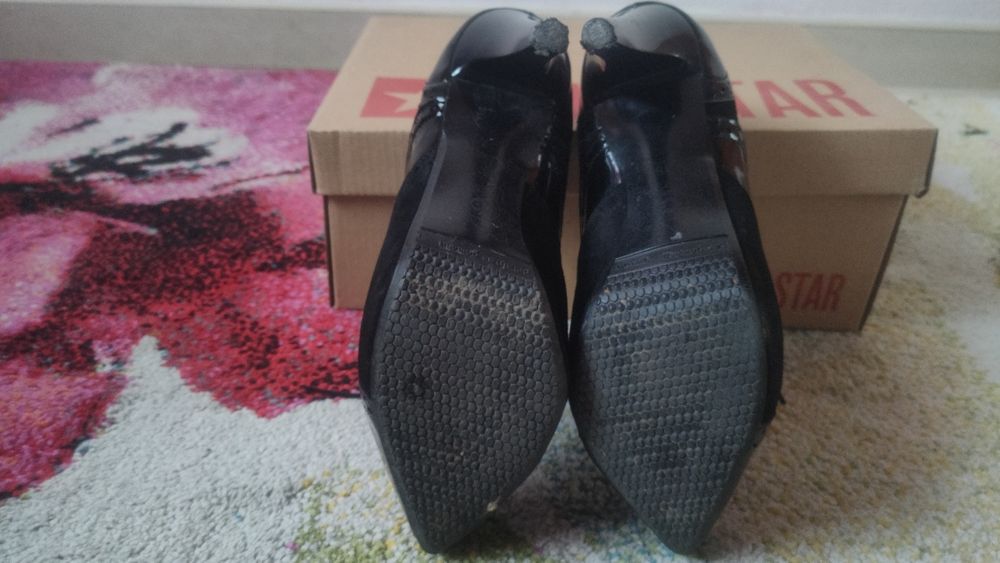 Buty sznurowane vintage r 36 wkl 23 Massimo Polli