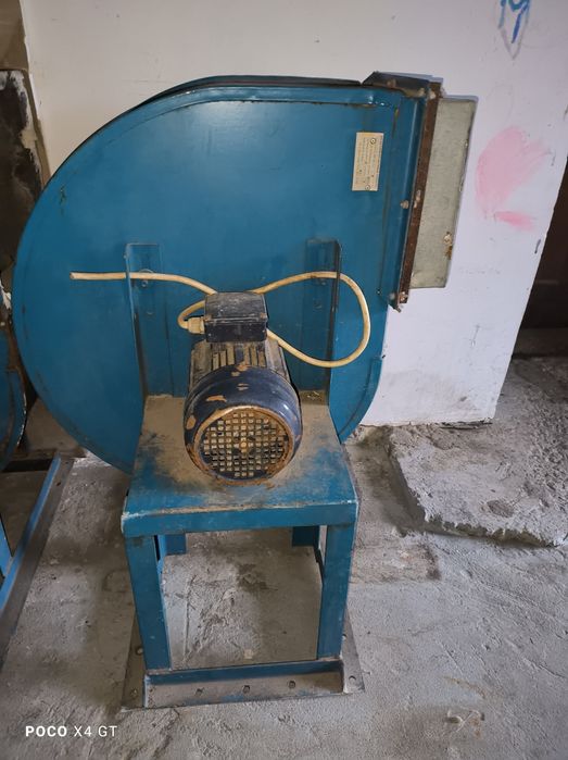 Вентилятор (улітка 4) з двигуном 1.1. 1500 об