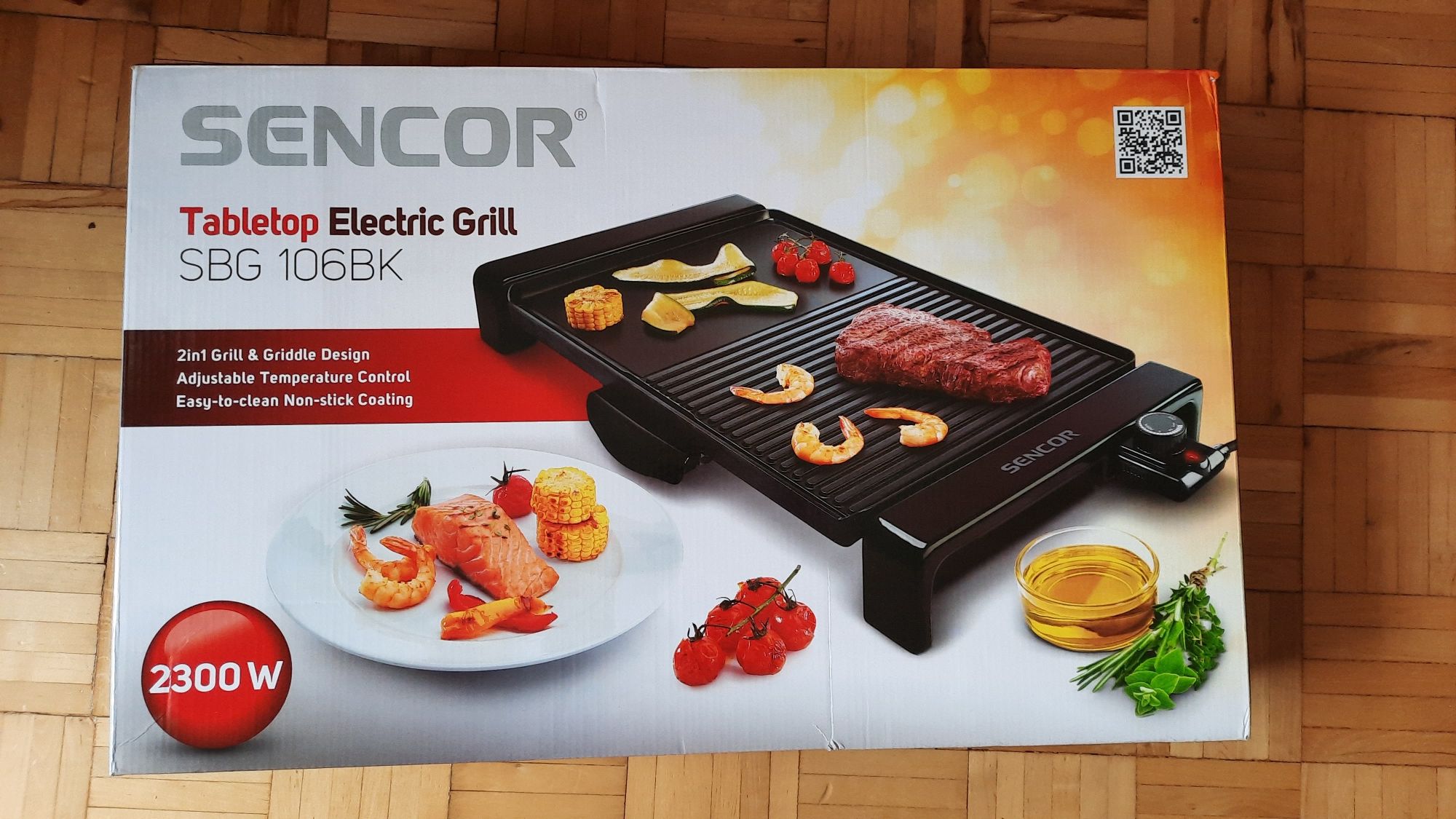 Tabletop Electric Grill, SBG 106BK