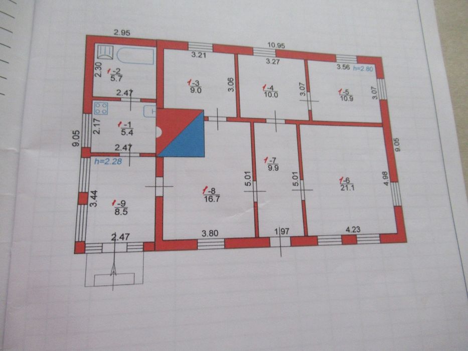 Продам будинок в с.Семиполки .97м.кв.ціна-28000у.е