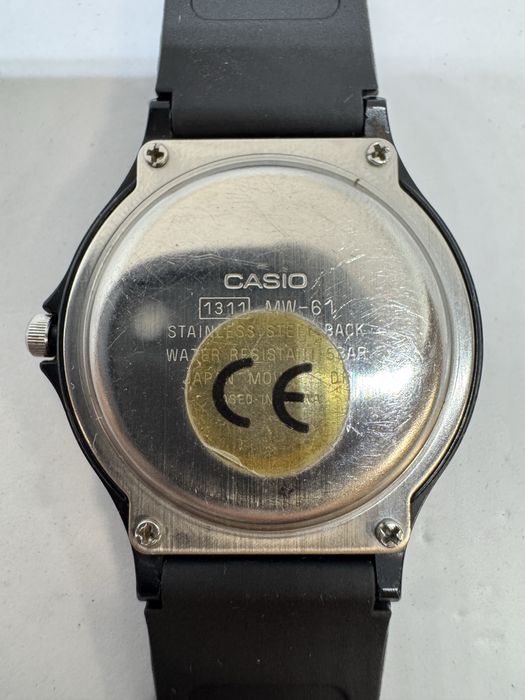 Zegarek Casio MW-61 Quartz moduł 1311 WR50M sprawny