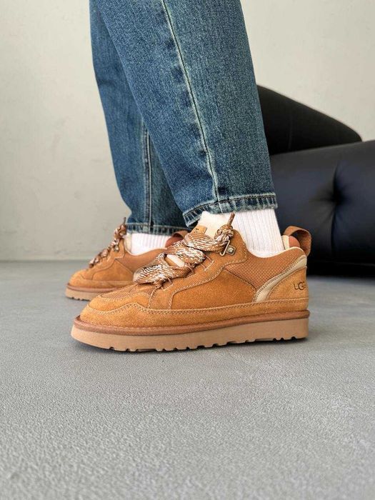 Уггі 36-45 UGG Lowmel Sneaker Chestnut premium угги