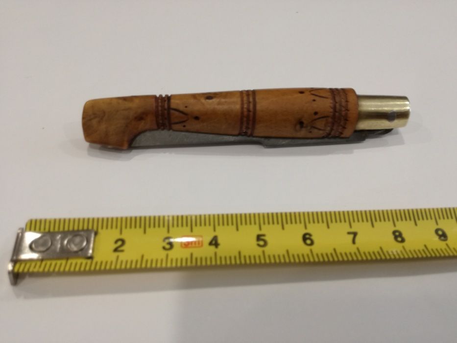 Canivete Coleção " Nontron Chaperon" Lâmina Aço Carbono