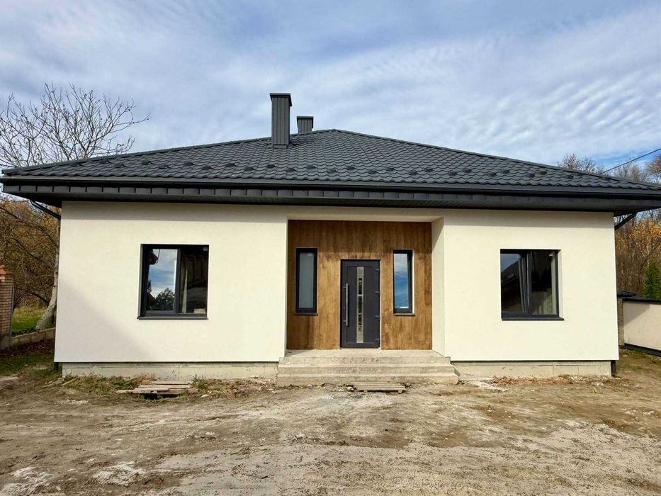 Одноповерховий будинок 120 м² від забудовника