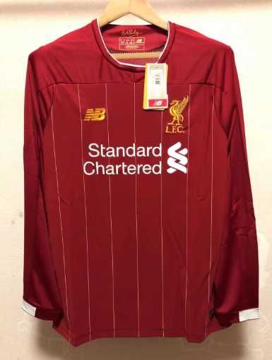 19/20 Liverpool Home Longsleeve Jersey