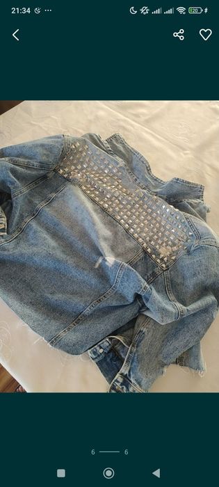 Kurtka katana jeansowa M-L denim
