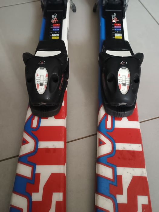 Komplet - Narty dzieciece Salomon L120, Buty Lange 25