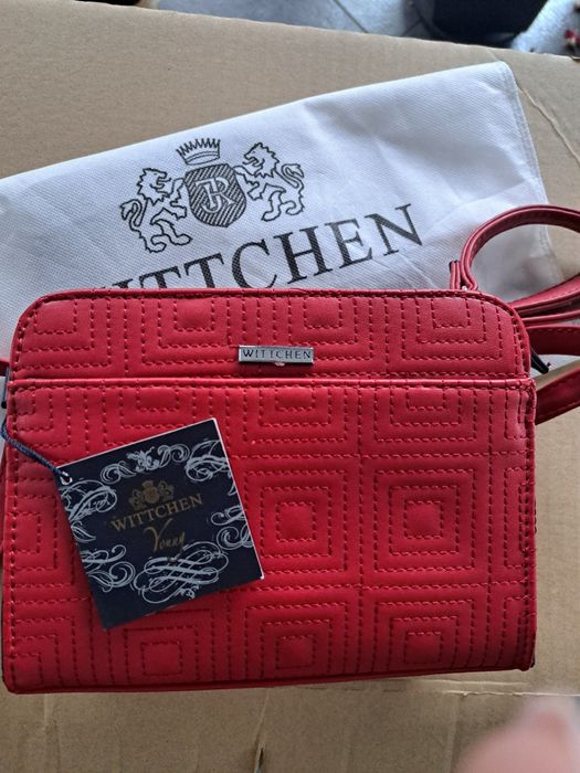 Piękna czerwona torebka Wittchen nowa metki