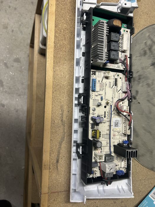 Placa de uma máquina de lavar becken boost wash 100% funcional