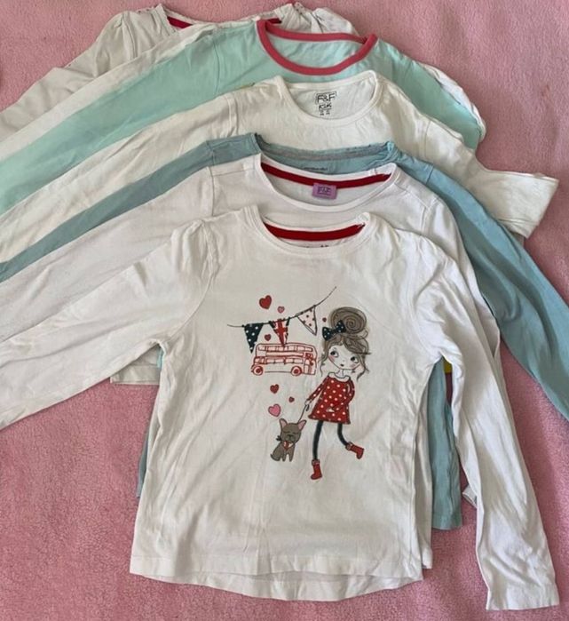 Кофта лонги реглани дитячі 6 7 8 років