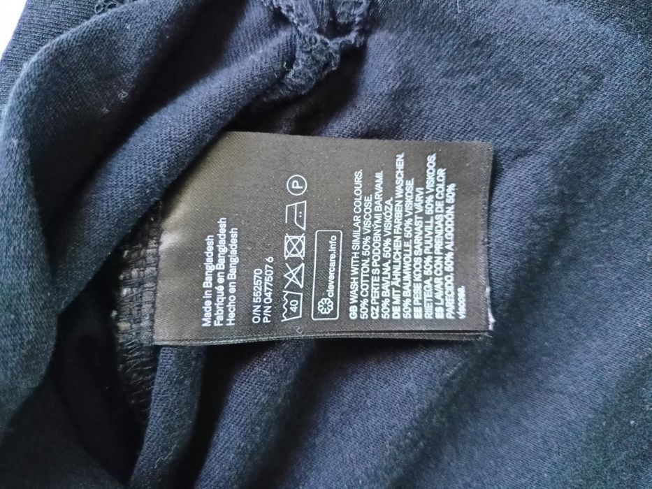 Czarna sukienka XS H&M