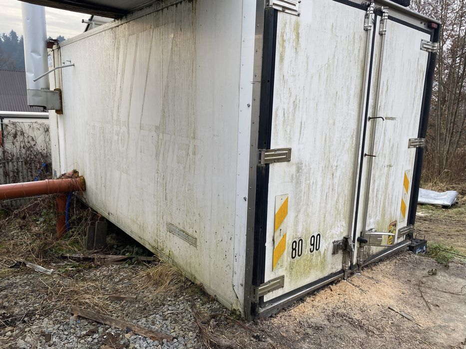 Kotłownia kontenerowa na trociny automatyczna z podajnikiem - KOCIOŁ