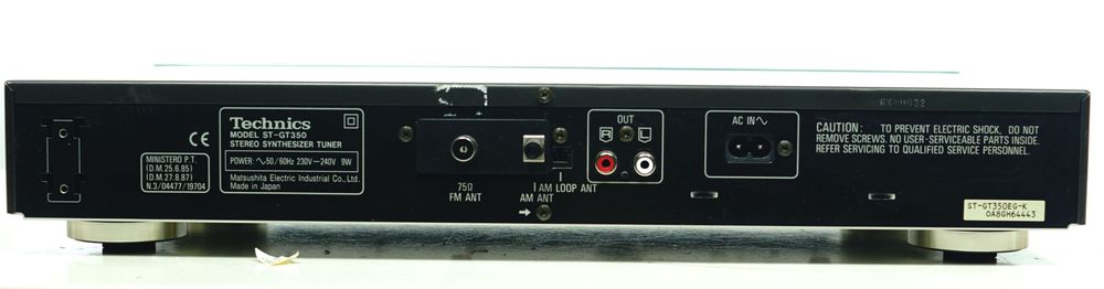 Tuner radiowy TECHNICS ST-GT350 FM