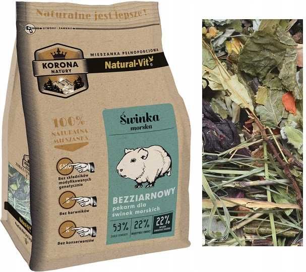 Karma dla Świnki Morskiej Korona Natury 1,6kg MASSON