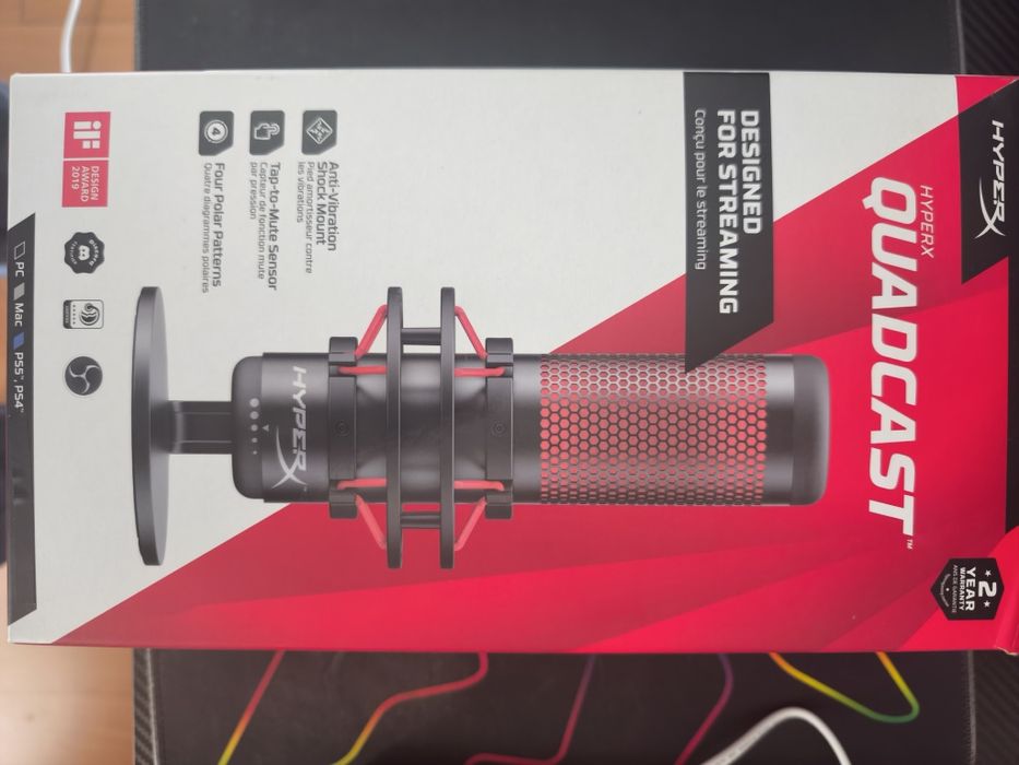 Microfone Hyperx  QUADCAST472859797976535041