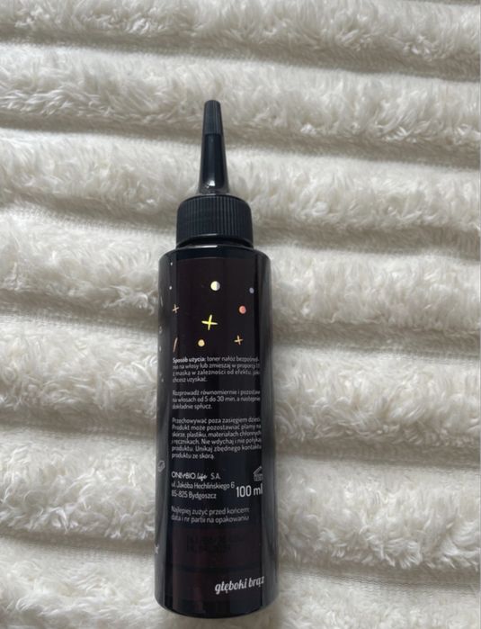 Toner Onlybio brownie chłodny brąz