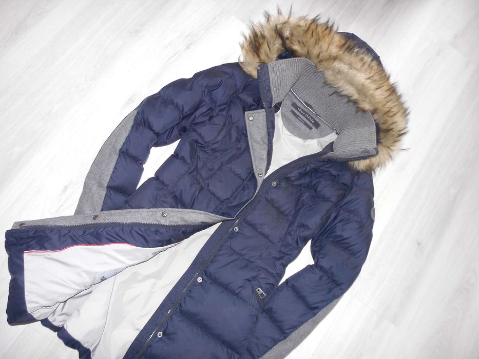 Marc o Polo Down Coat Damski Płaszcz Puchowy Parka Puchowa 42